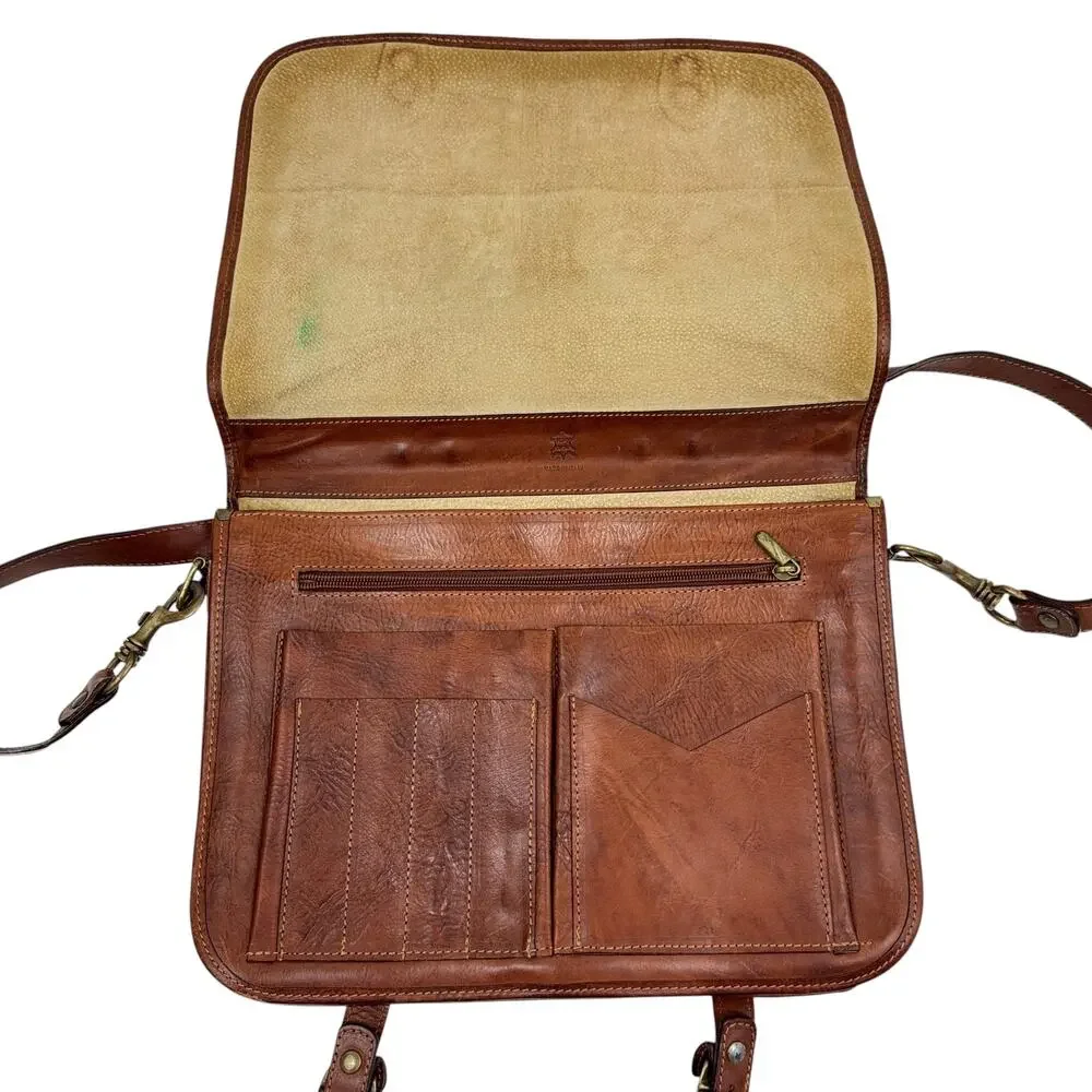 VTG Cappelletti Leather Briefcase